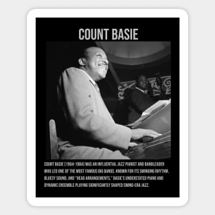 Count Basie Musician Magnet